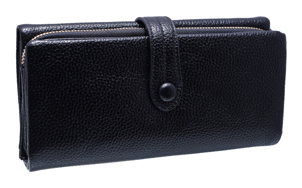 Жіночий модний гаманець W9055 black, фото 1