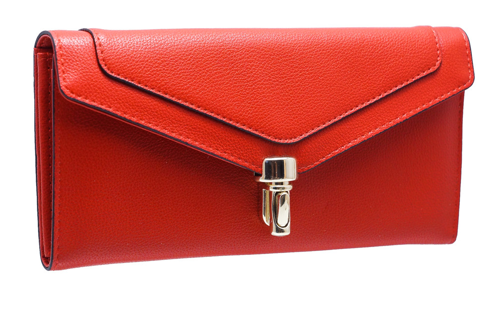 Жіночий модний гаманець C82161 red