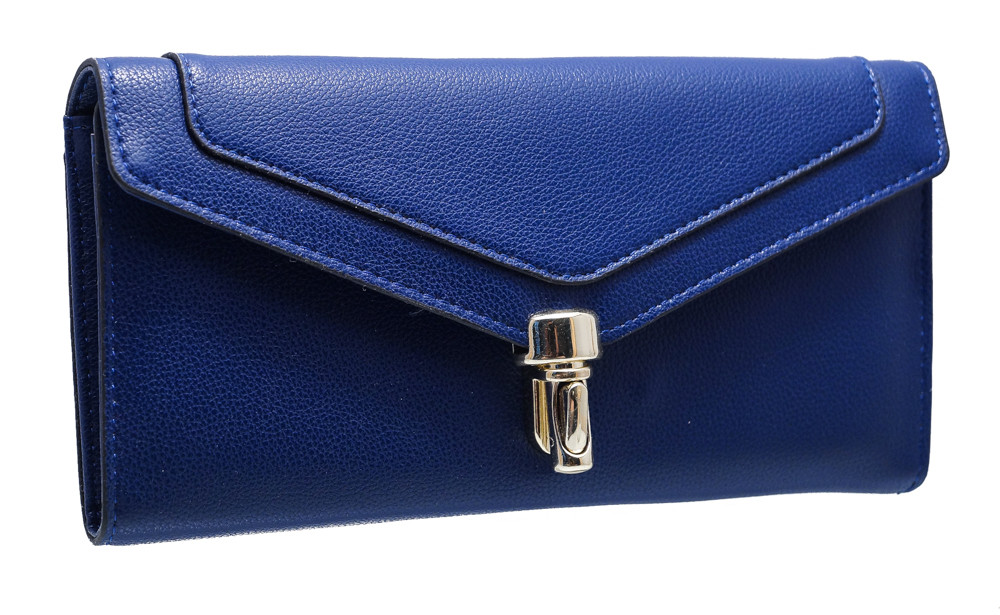 Жіночий модний гаманець C82161 blue