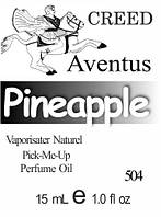 Парфюмерное масло (504) версия аромата Крид Aventus - 15 мл композит в роллоне