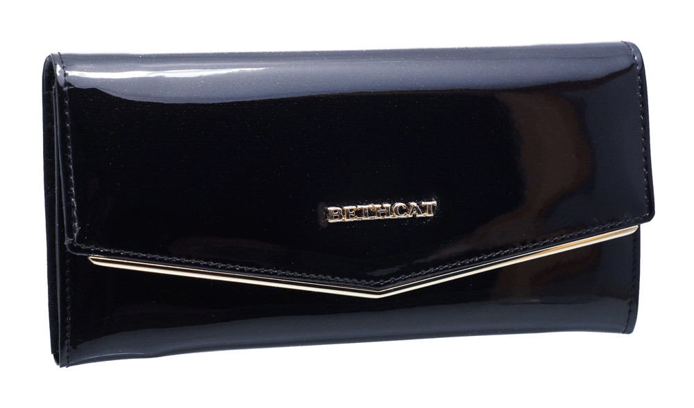 Шкіряний жіночий гаманець BC35 black