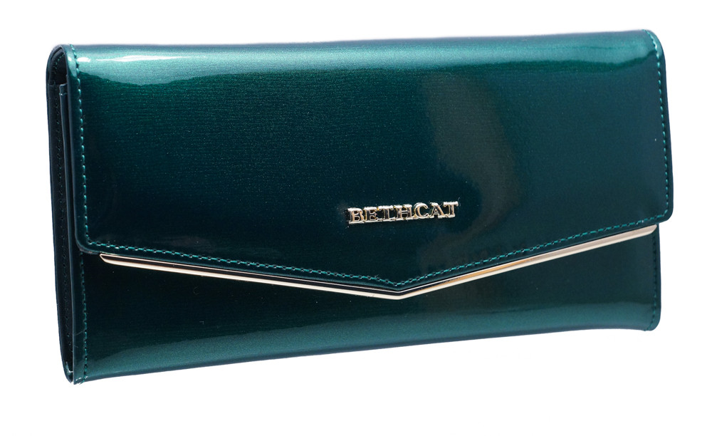 Шкіряний жіночий гаманець BC35 green