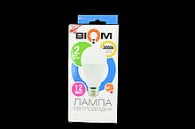 Світлодіодна лампа Biom BT-511 A60 12W E27 3000К матова