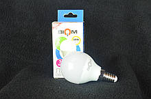 Світлодіодна лампа Biom BB-405 G45 7W E14 3000К матова