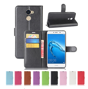 Шкіряний чохол-книжка Lichee для Huawei Enjoy 7 Plus (9 кольорів)