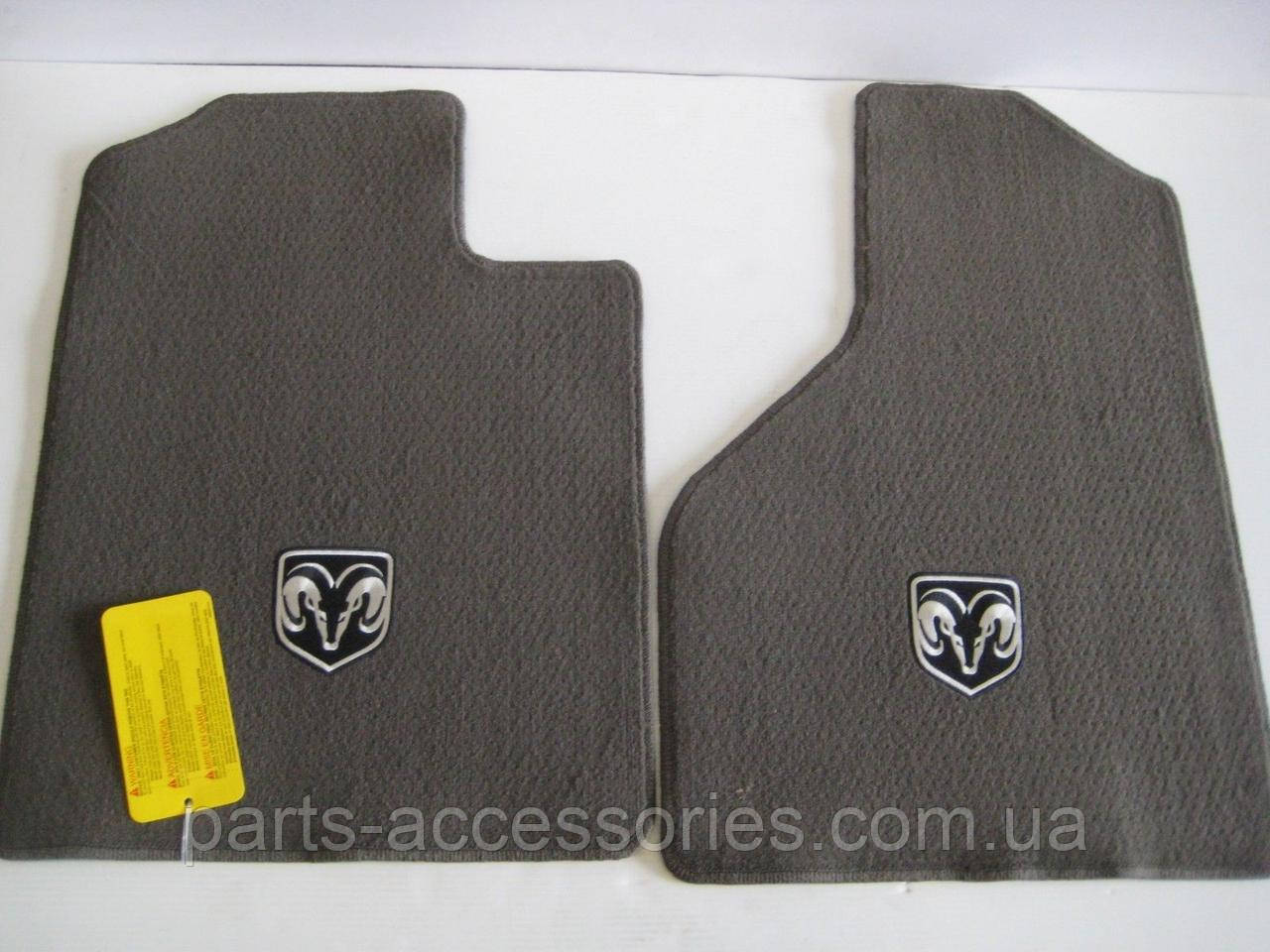 Dodge RAM1500 2004-2008 Килимки килими в салон передні темно-сірі Нові Оригінал