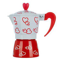 Гейзерная кофеварка 2 чашки Hearts R16594