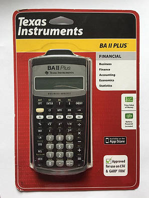 Фінансовий калькулятор BA II Plus Texas Instruments, фото 1