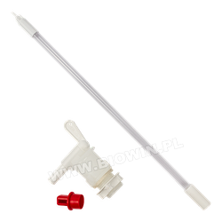 Набір: кран, редуктор осаду, гравітаційний клапан (філер) для ферментера