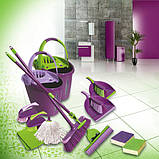 Швабра-метелик York Floor Mop Prestige з мікроволокна, універсальна, фото 6