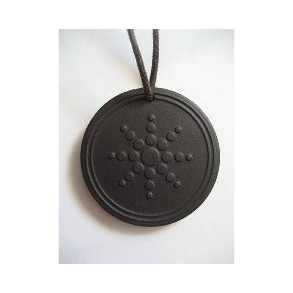 Турмаліновий енергетичний скелювальний медальйон "Quantum Pendant"