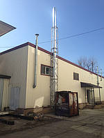 Специалистами Компании Биопром выполнен монтаж дымохода 1