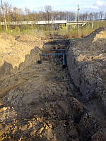 Бурение и затяжка ПЕ труб  2