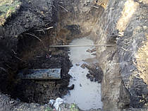 Бурение и затяжка ПЕ труб  5