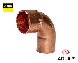 Косинець мідний Viega DN 15x15x90° однорозтрубний (Німеччина) 100155