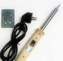 Паяльник с кнопкой проф. ZD-715L, 50W, 220V