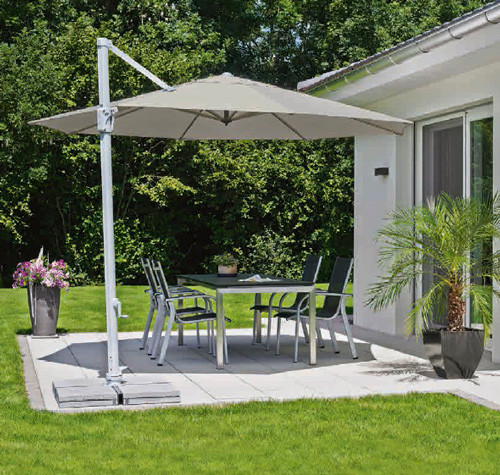 Сонцезахисна садова парасолька Sunflex (Швейцарія) 300х300, для тераси, ресторану, готелю