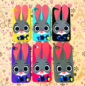 Гумовий 3D чохол для Meizu U10 Джуді (6 кольорів)