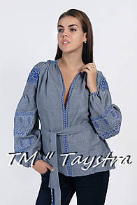 Блузка бохо вишита, вишиванка, льон, етностиль, Bohemia