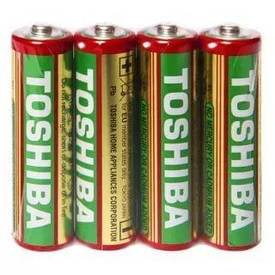 Батарейки Toshiba — Heavy Duty АА R6 1.5V 4/40/1000шт