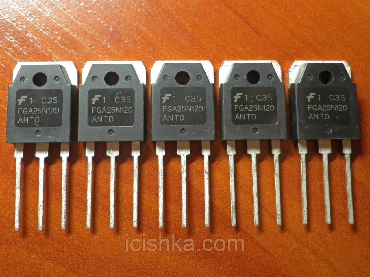 FGA25N120ANTD / 25N120 TO-3P - 1200V 25A NPT IGBT транзистор (ref.), фото 1