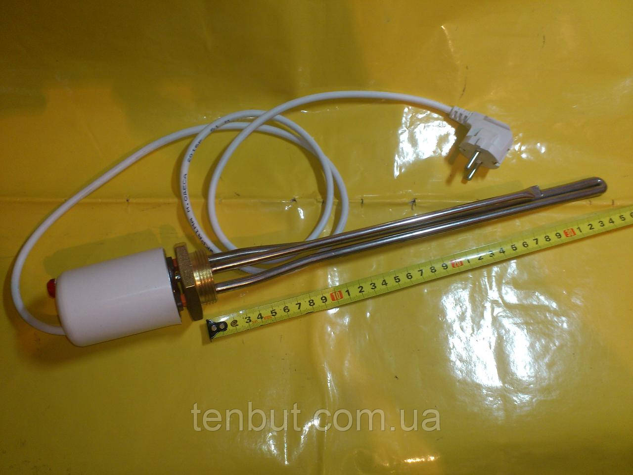 Тен у чавунну батарею в зборі 1.2 кВт. / 220 В. права різь 1.1/4" дюйма виробництво Туреччина BALCIK