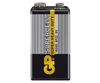 Батарейки 6F22 (Крона - Сольові)