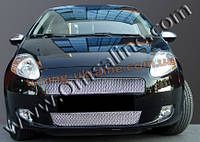 Накладки на решітку радіатора Omsa на Fiat Grande Punto 2005
