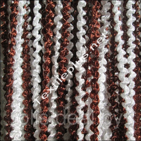 Завіски з ниток — веселка спіраль