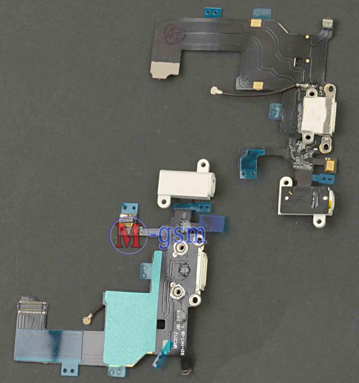 Шлейф iPhone 5 з антеною й роз'ємом зарядки