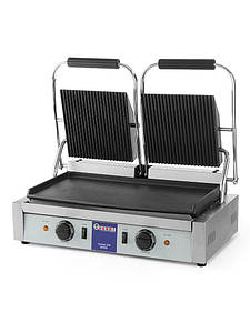 Гриль-прес подвійний комбінований притискний 57х37х21 см. Hendi