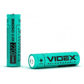 Акумулятор Videx 18650 2200 mAh Li-Ion