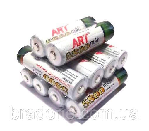 Акумулятор ART 18650 5800 mAh Li-Ion