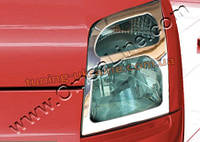 Накладки на передні фари, АБС пластику Omsa на Ford Connect 2002-2014