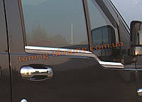 Нижні молдинги стекол Omsa на Ford Connect 2002-2014