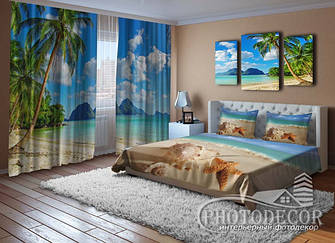 Штора (2,50*2,60), Покривало (2,10*1,70)