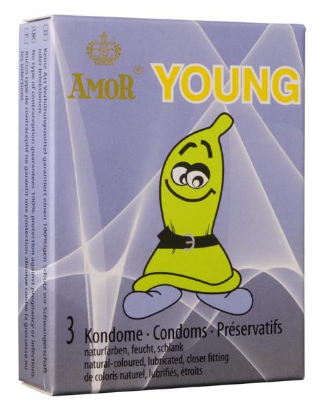 Презервативи Amor Young 3 шт.