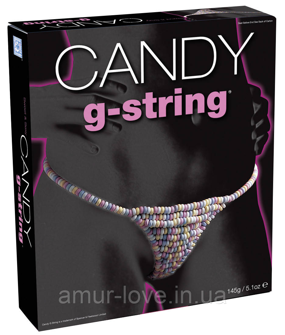 Їстівні стринги Candy String aus Zuckerperlen, фото 1