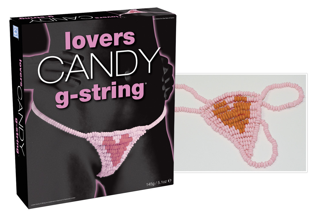 Їстівні стринги Candy g-string heart, фото 1