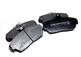 Колодка гальмiвна передн. Газель,Волга (компл.4шт) (Dafmi) Д443СМ