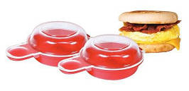 Форма для приготування яєць у мікрохвильовці Easy Eggwich 2 контейнери