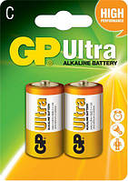 Батарейки GP C (LR14) Ultra Alcaline 1.5V 2шт