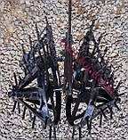 Культиватор "Їжачок" для мотоблока (450 мм), фото 4