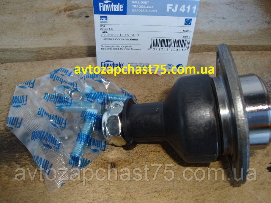 Опора кульова Ваз 2101-Ваз 2107, Москвіч Іж 27175, нижня (виробник Finwhale, Німеччина), фото 1