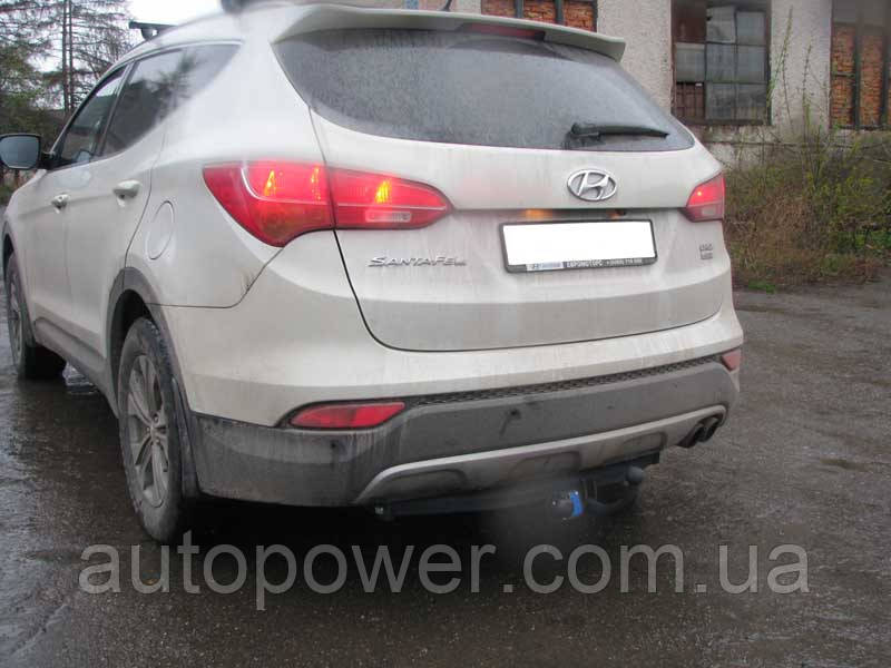 Фаркоп на Hyundai Santa Fe 9/2012-