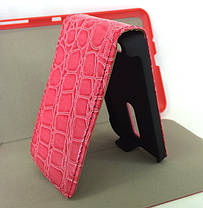 Чохол для Nokia Asha 501 книжка протиударний рожевий, фото 3