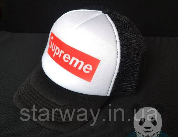 Кепка тракер supreme logo