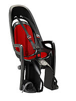 Велокрісло дитяче Hamax Zenith на багажник сіре/червоне