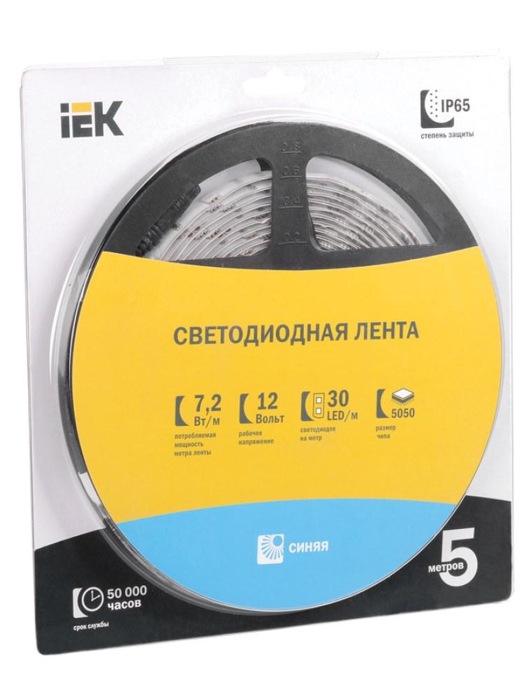 Стрічка LED 3 м LSR-5050RGB60-14,4-IP65-12В IEK