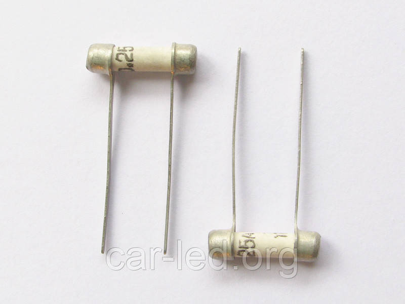 ВП1-2 3А 250В (4,0x15) Вставка плавка (запобіжник), кераміка, фото 1